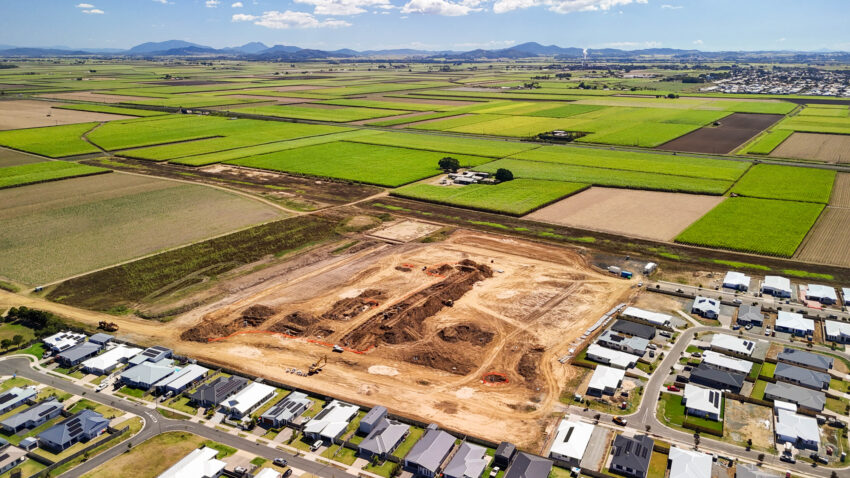 Construction Progress at Ooralea Waters